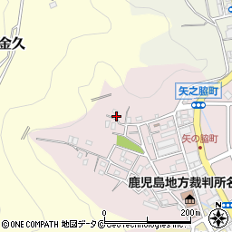 鹿児島県奄美市名瀬矢之脇町19周辺の地図