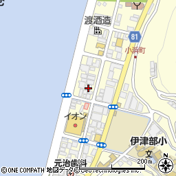 タイヤガーデン奄美周辺の地図