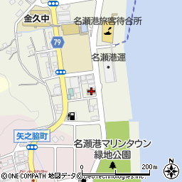 日本年金機構奄美大島年金事務所周辺の地図