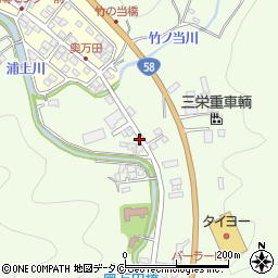 鹿児島県奄美市名瀬大字浦上周辺の地図