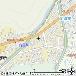 鹿児島県奄美市名瀬和光町周辺の地図