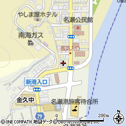 吉田商事株式会社　長浜給油所周辺の地図