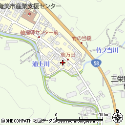 鹿児島県奄美市名瀬浦上町55周辺の地図