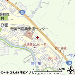 鹿児島県奄美市名瀬浦上町51周辺の地図