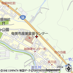 鹿児島県奄美市名瀬浦上町43周辺の地図