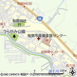 鹿児島県奄美市名瀬浦上町47周辺の地図