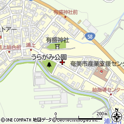 鹿児島県奄美市名瀬浦上町46-1周辺の地図