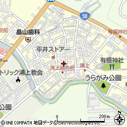 鹿児島県奄美市名瀬浦上町30-9周辺の地図