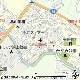 鹿児島県奄美市名瀬浦上町30-8周辺の地図