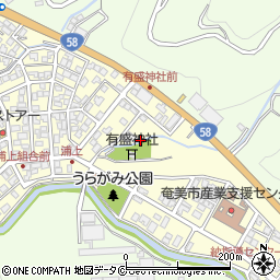 鹿児島県奄美市名瀬浦上町42周辺の地図