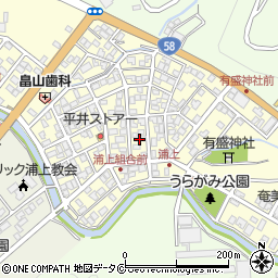 鹿児島県奄美市名瀬浦上町29周辺の地図