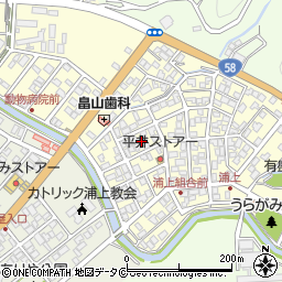 鹿児島県奄美市名瀬浦上町15周辺の地図