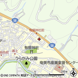 奄美大島医学検査センター周辺の地図