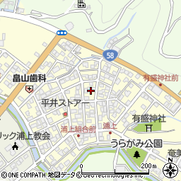鹿児島県奄美市名瀬浦上町19周辺の地図