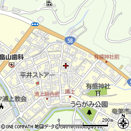 鹿児島県奄美市名瀬浦上町24周辺の地図