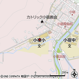 鹿児島県奄美市名瀬大字小宿1073周辺の地図