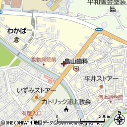 鹿児島県奄美市名瀬浦上町6周辺の地図