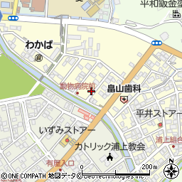 鹿児島県奄美市名瀬浦上町5-2周辺の地図
