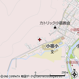 鹿児島県奄美市名瀬大字小宿44周辺の地図