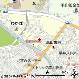 鹿児島県奄美市名瀬浦上町5周辺の地図