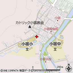 小宿公民館周辺の地図