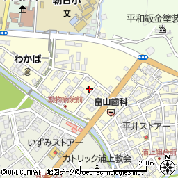 鹿児島県奄美市名瀬浦上町5-20周辺の地図