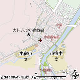 鹿児島県奄美市名瀬大字小宿1017周辺の地図