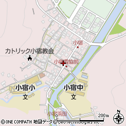 鹿児島県奄美市名瀬大字小宿76周辺の地図