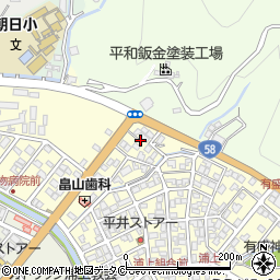 鹿児島県奄美市名瀬浦上町9周辺の地図
