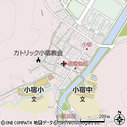 鹿児島県奄美市名瀬大字小宿79周辺の地図