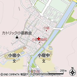 鹿児島県奄美市名瀬大字小宿74周辺の地図
