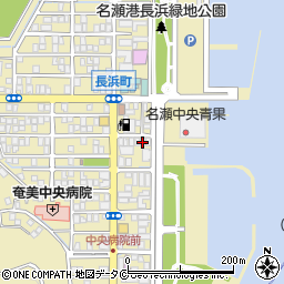 奄美工業所周辺の地図
