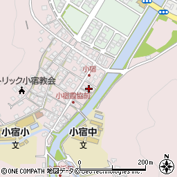 鹿児島県奄美市名瀬大字小宿11周辺の地図
