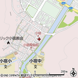 南海日日新聞小宿販売所周辺の地図