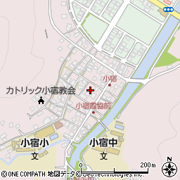 鹿児島県奄美市名瀬大字小宿72周辺の地図