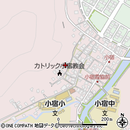鹿児島県奄美市名瀬大字小宿周辺の地図