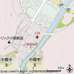 鹿児島県奄美市名瀬大字小宿16周辺の地図