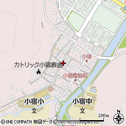 鹿児島県奄美市名瀬大字小宿82周辺の地図