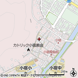 鹿児島県奄美市名瀬大字小宿120周辺の地図