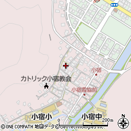 鹿児島県奄美市名瀬大字小宿112周辺の地図