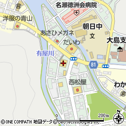 マツモトキヨシ朝日町店周辺の地図