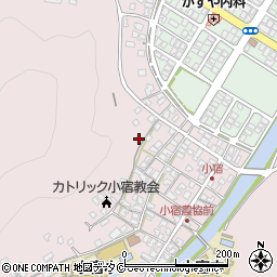鹿児島県奄美市名瀬大字小宿141周辺の地図