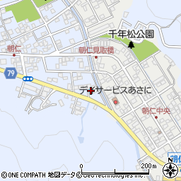 鹿児島県奄美市名瀬朝仁町7周辺の地図