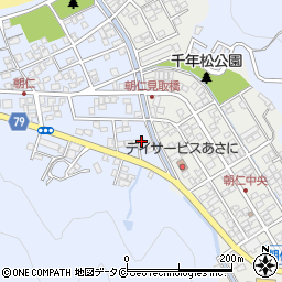 鹿児島県奄美市名瀬朝仁町7-12周辺の地図