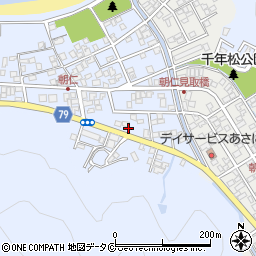 鹿児島県奄美市名瀬朝仁町10周辺の地図
