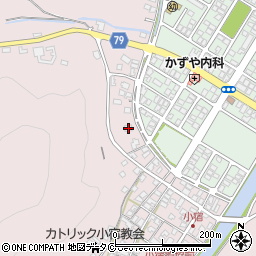 鹿児島県奄美市名瀬大字小宿158周辺の地図