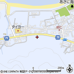 鹿児島県奄美市名瀬朝仁町24周辺の地図