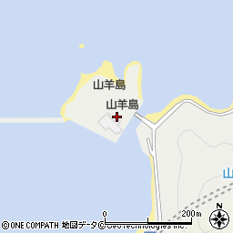 奄美山羊島ホテル駐車場周辺の地図