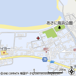 鹿児島県奄美市名瀬大字朝仁周辺の地図