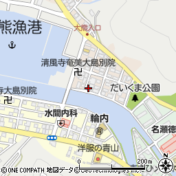 鹿児島県奄美市名瀬大熊町1407周辺の地図